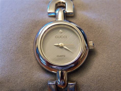 vintage silver gucci womens watches|Gucci watches from the 80s.